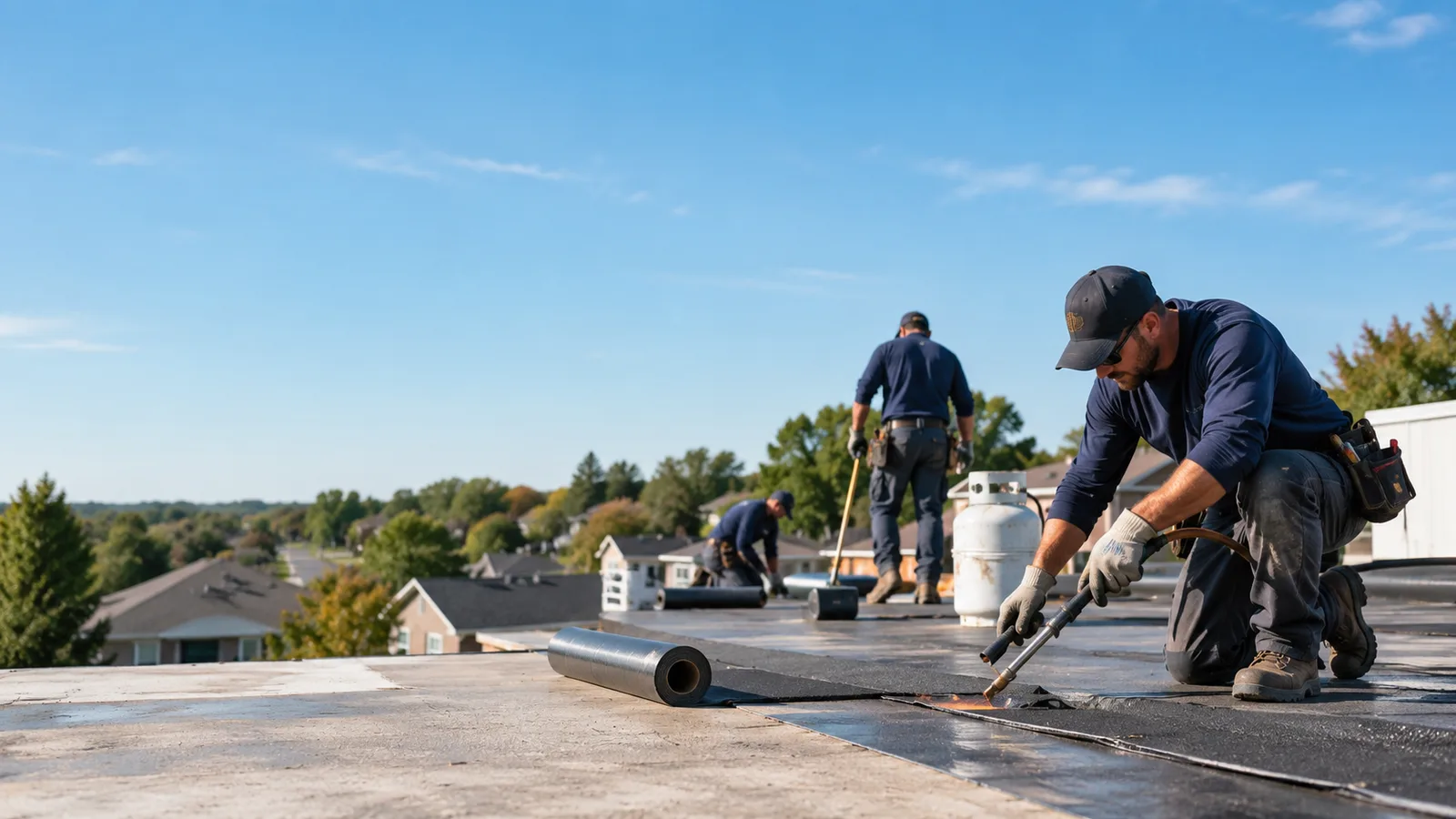 Flat Roof Leak Repair providers in Frost, TX